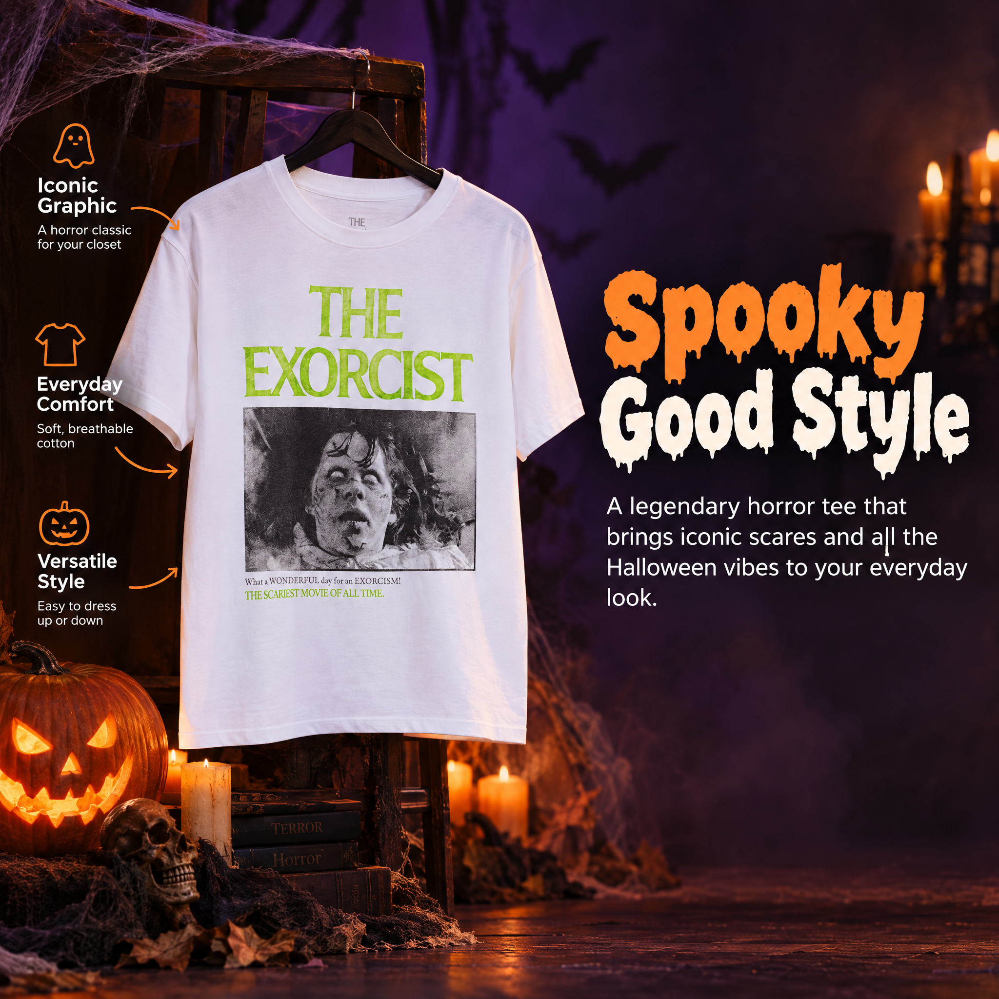 Exorcist Demon Girl T-Shirt