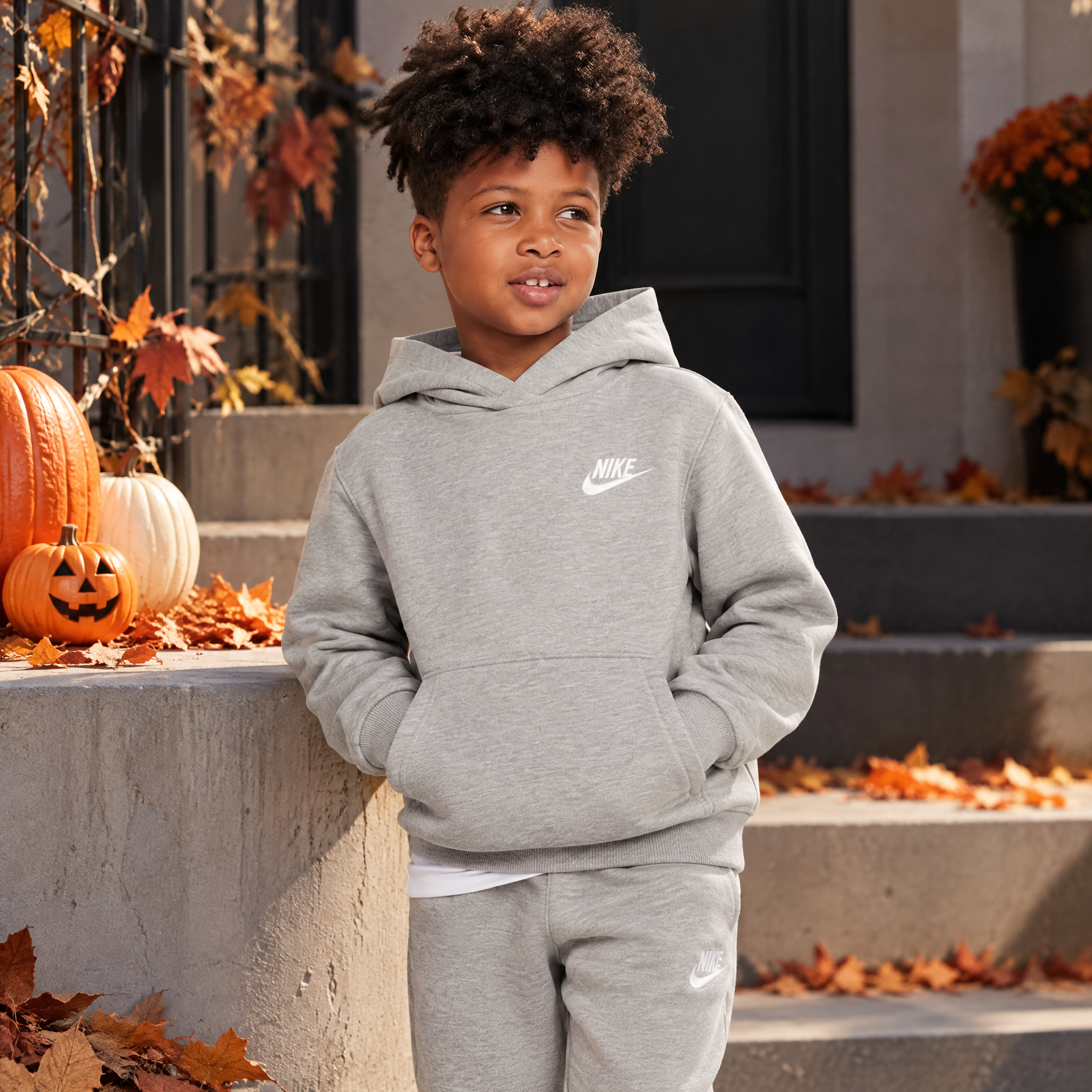 Nike Sportswear Club Fleece Younger Kids' Pullover Hoodie