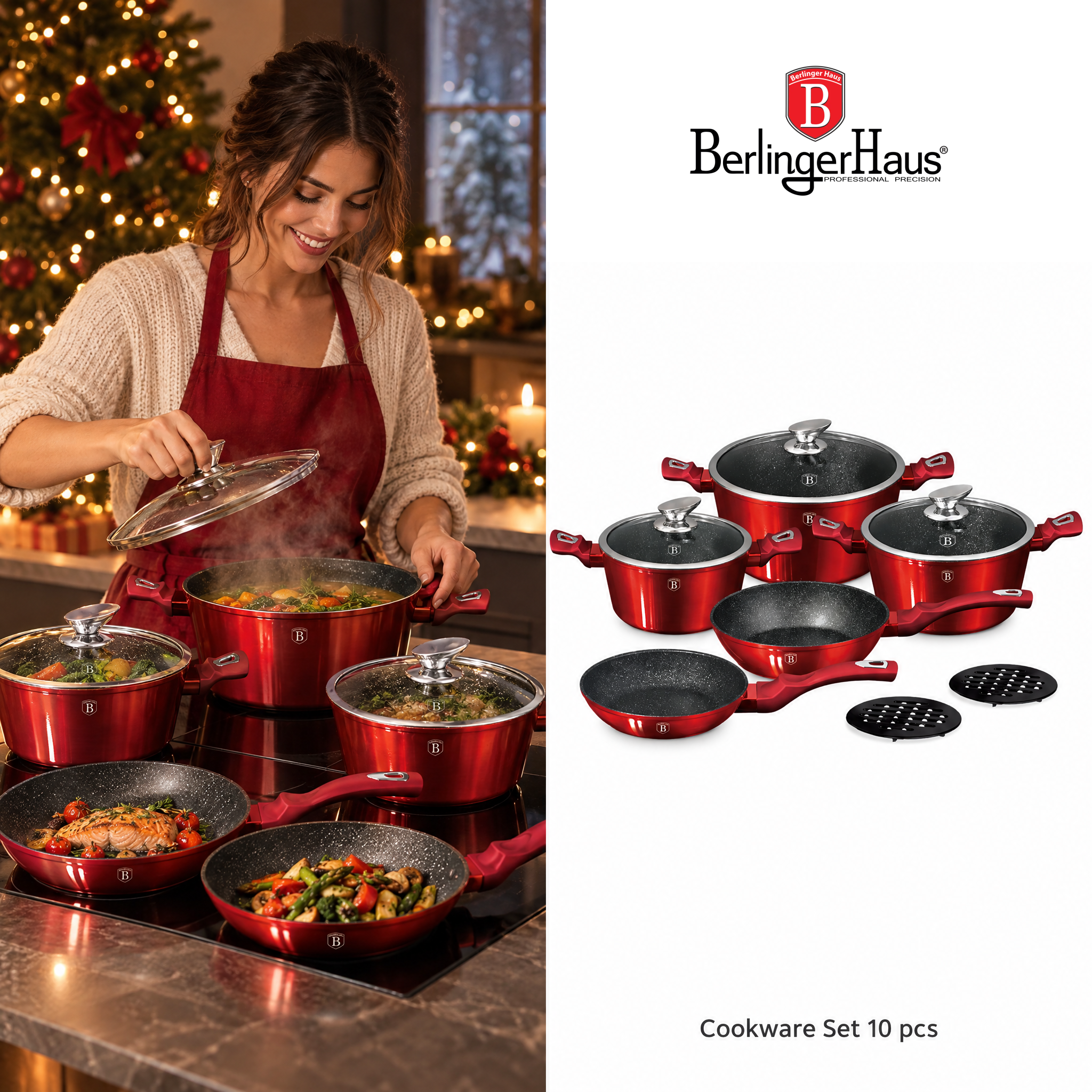 Cookware Set 10 pcs