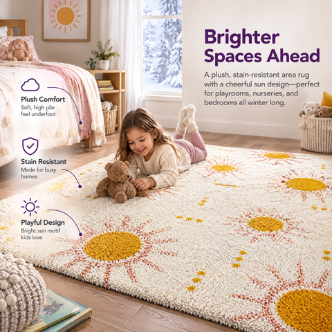 Nyle Power Loomed Area Rug