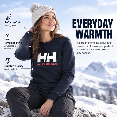 Női kerek nyakú pulóver Helly Hansen 2.0