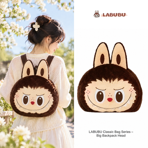 LABUBU Classic Bag Series – Big Backpack Head