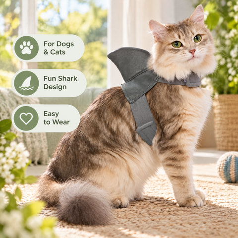 Frisco Shark Fin Dog & Cat Costume Accessory, X-Small/Small