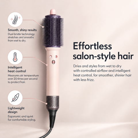 Dyson Airsmooth™ hajformázó kefe (Kerámia rózsaszín/Rose Gold)