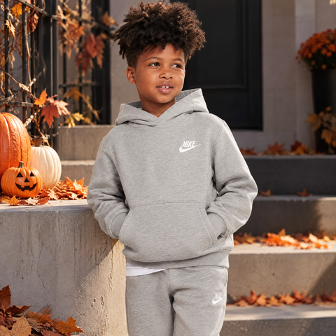 Nike Sportswear Club Fleece Younger Kids' Pullover Hoodie
