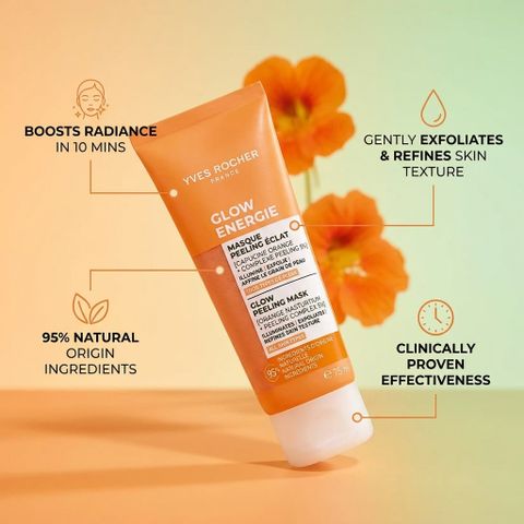 Product Showcase with Gradient Backdrop & Corner Callouts