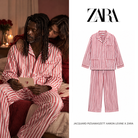 JACQUARD PIZSAMASZETT AARON LEVINE X ZARA